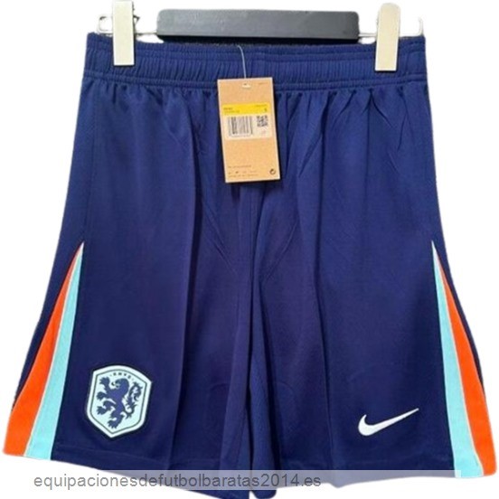 Nuevo 2ª Pantalones Holanda 2024 Azul Baratas